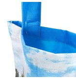 Baumwolltasche Luxe,  Monet, Feld mit Mohnblumen