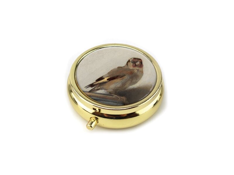 Pillendose, Der Stieglitz, Carel Fabritius