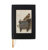 Cuaderno de bocetos de paspartú, El jilguero, Carel Fabritius Cuaderno de bocetos de paspartú, El jilguero, Carel Fabritius