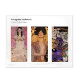 3er-Set, magnetisches Lesezeichen,  Klimt