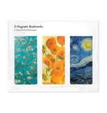 3er-Set, magnetisches Lesezeichen,  Vincent van Gogh