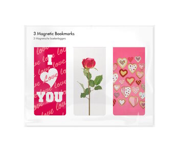 3er-Set, magnetisches I Love you
