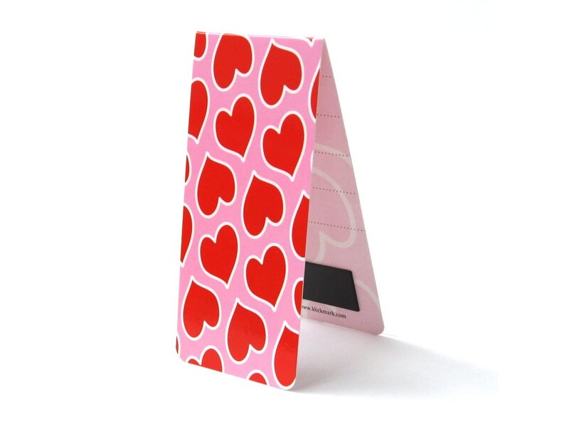 Juego de 3, marcapaginas magnético Día de San Valentín