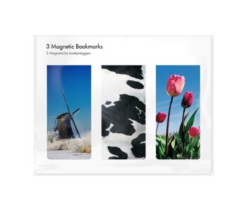 Lot de 3, signets magnétiques, Holland