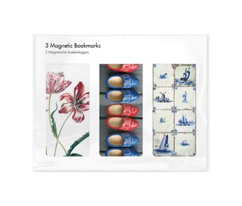 Set of 3, Magnetic bookmark,  Holland - 2