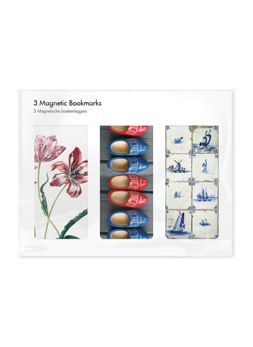 Set of 3, Magnetic bookmark,  Holland - 2