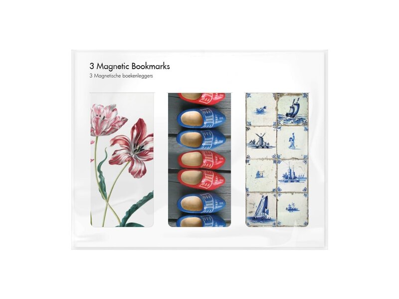 Set of 3, Magnetic bookmark, Holland - 2
