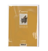 Dubbele kaart met enveloppe, Carel Fabritius, Het Puttertje