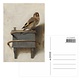 Carte postale,Carel Fabritius, Le Chardonneret