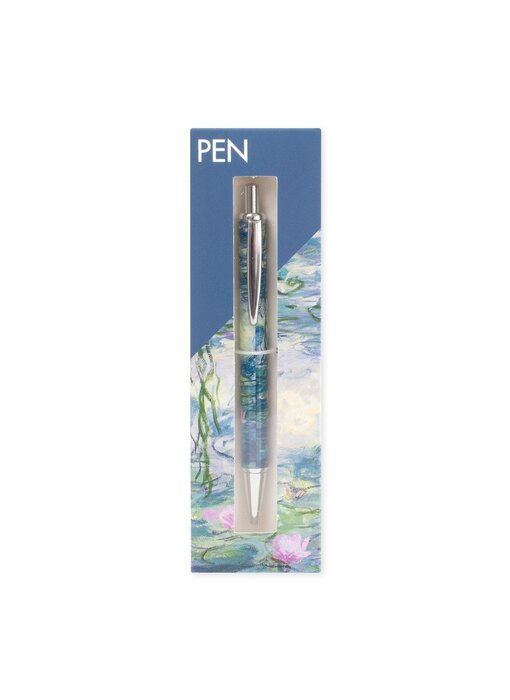 Ballpen in box, Monet, Water Lilies
