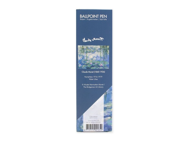 Ballpen in box, Monet, Water Lilies
