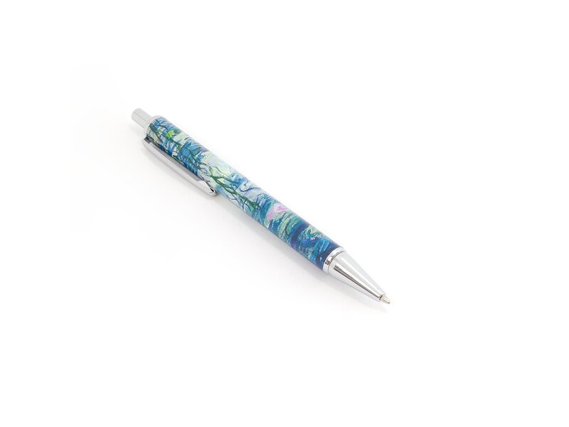Stylo bille en boite,  Monet, Nympheas