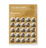Stickersheet, Goldfinch, Carel Fabritius