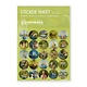 Stickervel,  Jheronimus Bosch, Tuin der Lusten