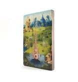 Meister auf Holz,  J.Bosch, Garten der irdischen Freuden,  300 x  195 mm