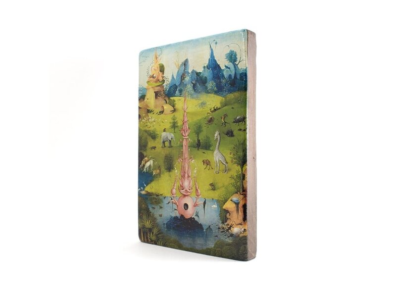 Maestros en madera, J.Bosch, Jardín de las delicias,  300 x  195 mm