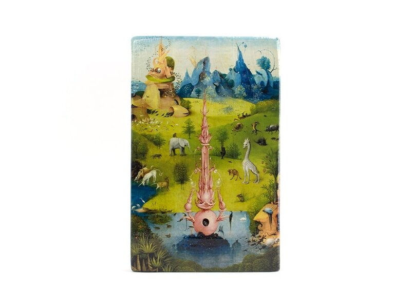 Maestros en madera, J.Bosch, Jardín de las delicias,  300 x  195 mm