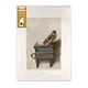 Passe-partout met reproductie, L,   Carel Fabritius, Het Puttertje