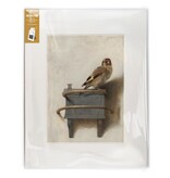 Passe-partout, XL,40 x 30 cm,  Der Stieglitz, Carel Fabritius Passe-partout, XL,40 x 30 cm,  Der Stieglitz, Carel Fabritius