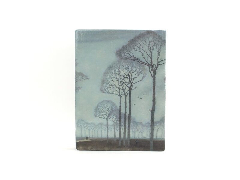 Maîtres-sur-bois,Jan Mankes, Rangée d'arbres,  300 x  195 mm