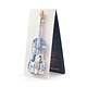 Magnetic Bookmark, Faience Violin, Delft Blue, Rijksmuseum
