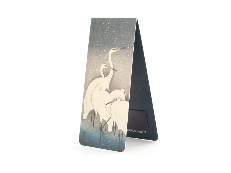 Magnetic Bookmark, Egrets in the Snow, Koson, Rijksmusem