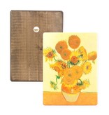 Masters-on-wood, Zonnebloemen, Vincent van Gogh , 300 x  195 mm