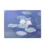 Masters-on-wood,  Waterlelies in avondlicht, Monet