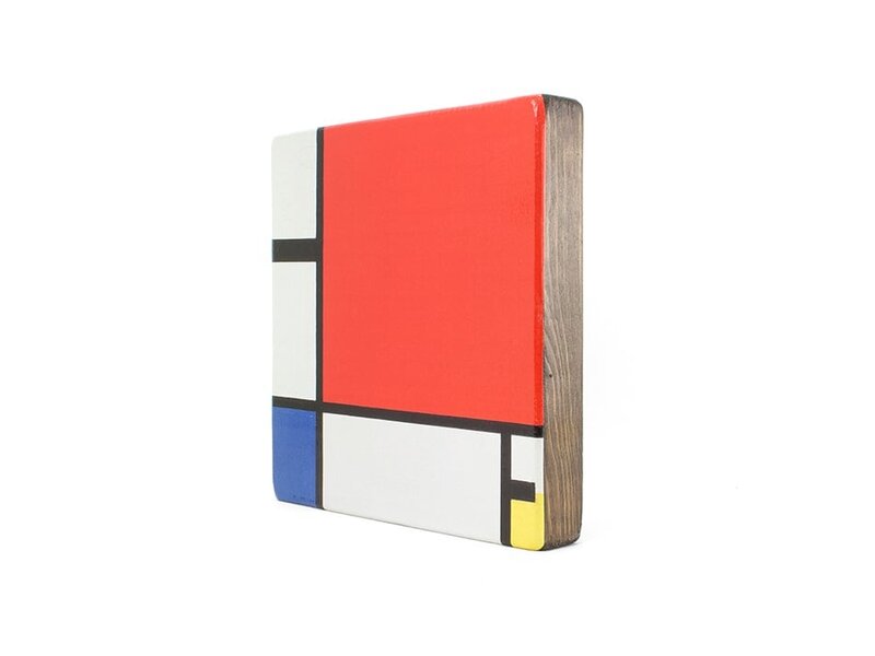 Maîtres-sur-bois, Tournesols, Mondrian