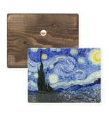 Maestros en madera, La noche estrellada, Vincent van Gogh,  300 x  195 mm Starry night, Vincent van Gogh