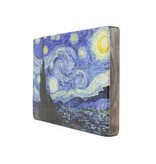 Maestros en madera, La noche estrellada, Vincent van Gogh,  300 x  195 mm Starry night, Vincent van Gogh