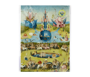 Mini  Poster A3, Hieronymus Bosch, Jardín de las delicias