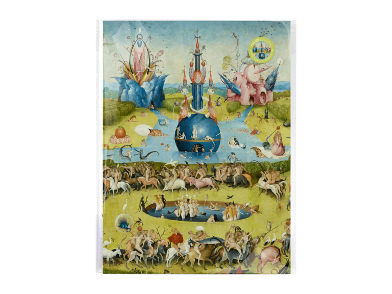 Reproduktion A3 ,Hieronymus  Bosch, Jardin des délices terrestres