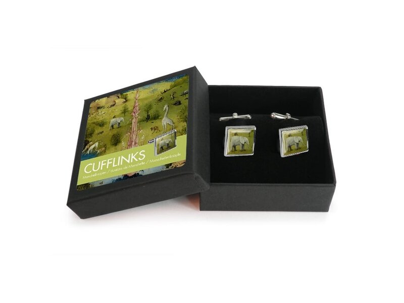 Cufflinks,  Hieronymus Bosch, Garden of Earthly Delights