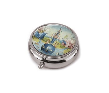 Pillendose,  Hieronymus Bosch, Garten der irdischen Freuden