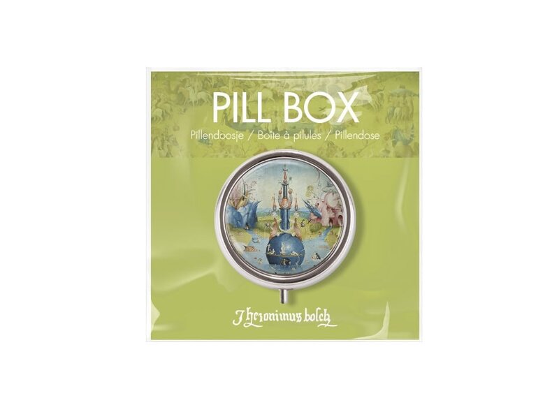 Pillendose, Hieronymus Bosch, Garten der irdischen Freuden