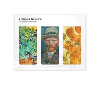 Set of 3, Magnetic bookmark , Vincent van Gogh 2