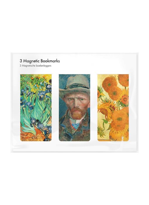 Set of 3, Magnetic bookmark , Vincent van Gogh 2