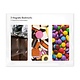 Set of 3, Magnetic bookmark,  Candy