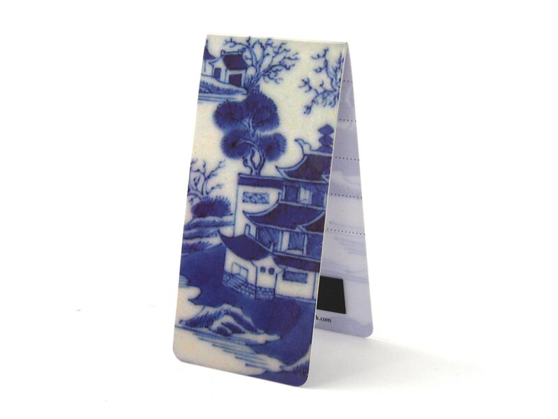 Set of 3, Magnetic bookmark, Chinese porcelain