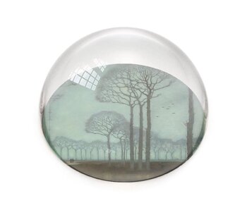 Glass Dome,   Jan Mankes, Row of trees