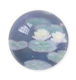 Paperweight, Water lilies By evening light, Monet