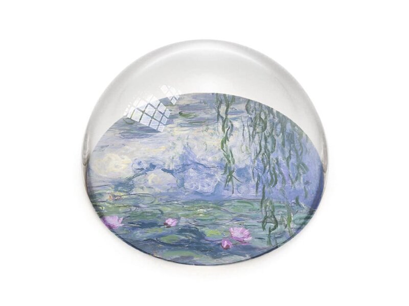 Briefbeschwerer,  Monet, Seerosen