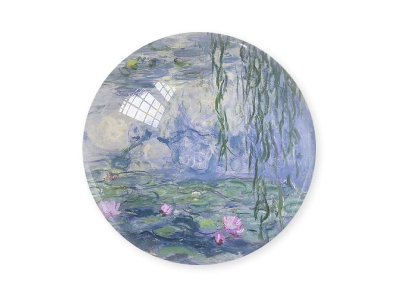 Briefbeschwerer,  Monet, Seerosen