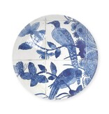 Presse-papier en verre,  Oiseaux bleus de Delft, Rijksmuseum