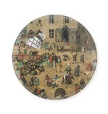 Presse-papier en verre,  Brueghel, Jeux pour enfants