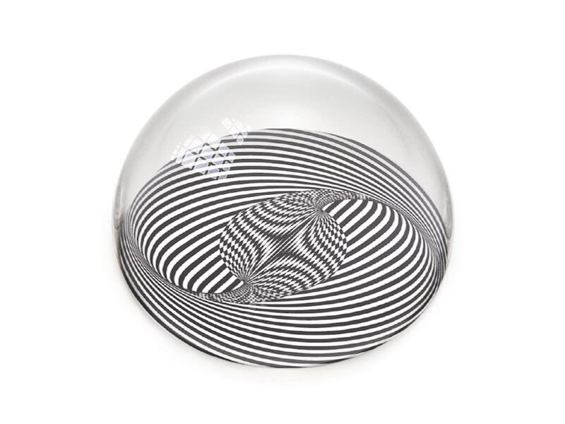Paperweight, optical Art