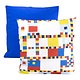 Housse de coussin, 45x45 cm, Mondrian, Victory Boogie Woogie