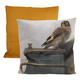 Housse de coussin, 45x45 cm, Fabritius, le chardonneret