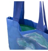 Cotton Tote Bag with lining,  Waterlilies by evening light, Monet